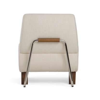 Modrest Barbara Modern Off White Accent Chair
