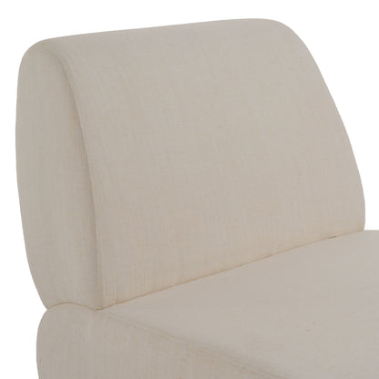 Modrest Barbara Modern Off White Accent Chair