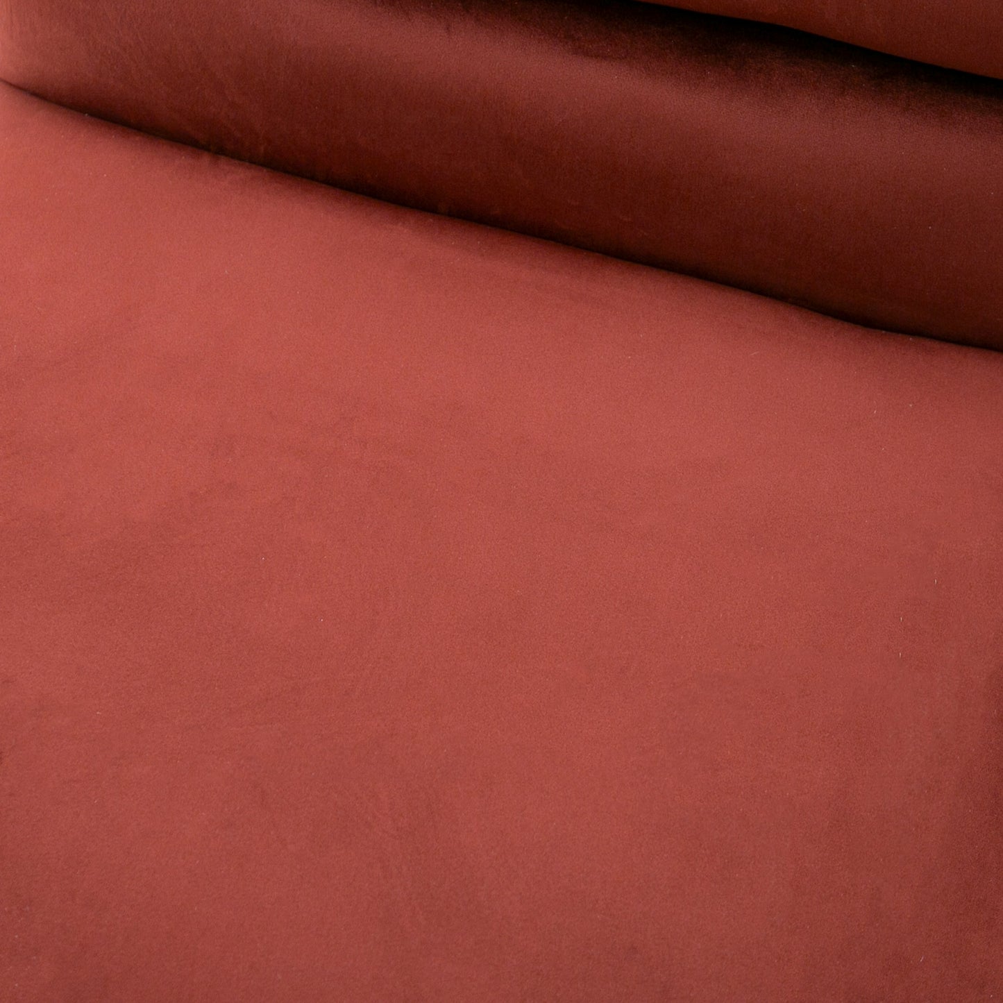 Modrest Barker Modern Red and Brush Gold Dining Chair