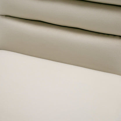 Modrest Barker Modern Beige and Brush Gold Dining Chair