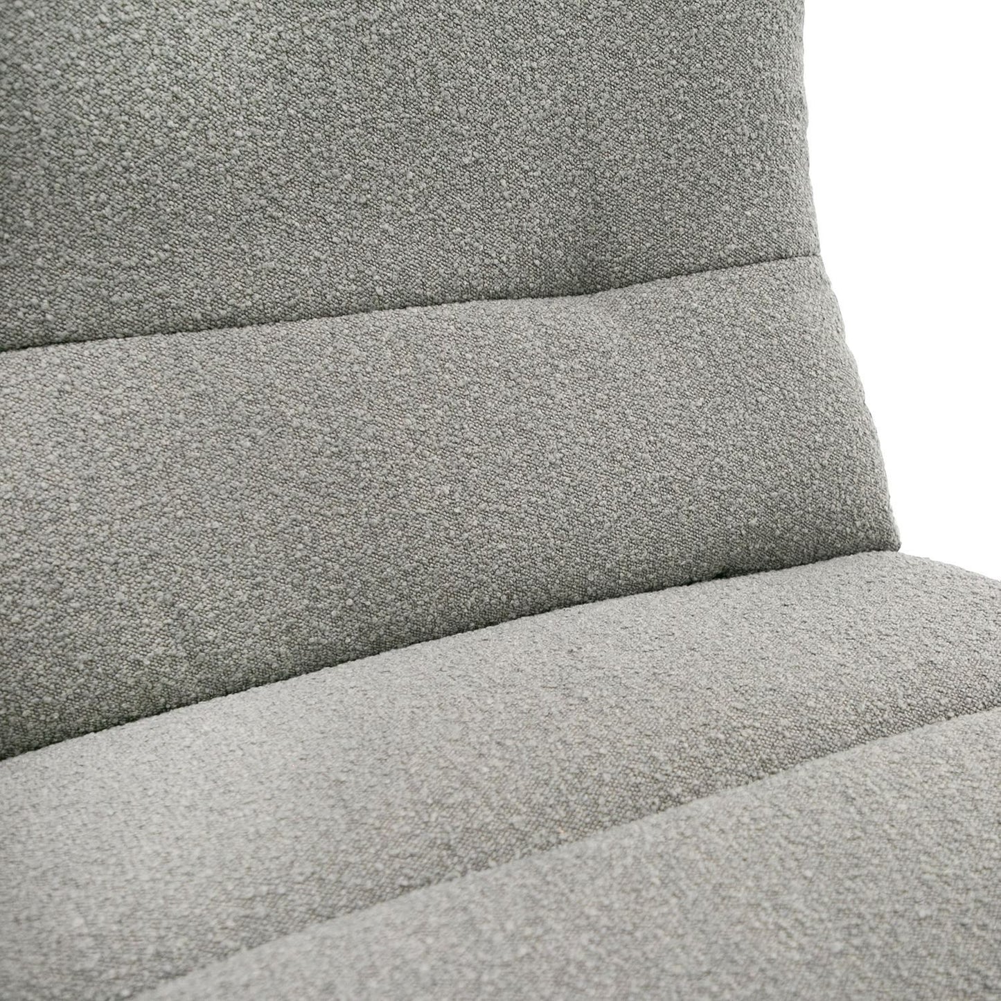Divani Casa Basil Modern Grey Fabric Large Sofa With 3 Electric Recliners