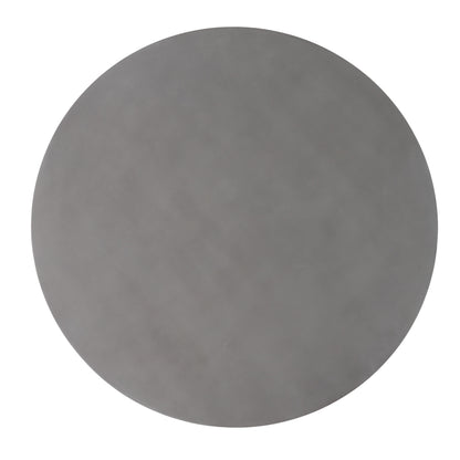 Modrest Bateman Modern Faux Concrete Walnut Round Dining Table