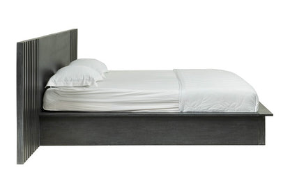 Modrest Manchester- Contemporary Platform Dark Grey EK Bed