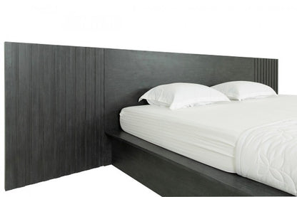 Modrest Manchester- Contemporary Dark Grey Bedroom Set