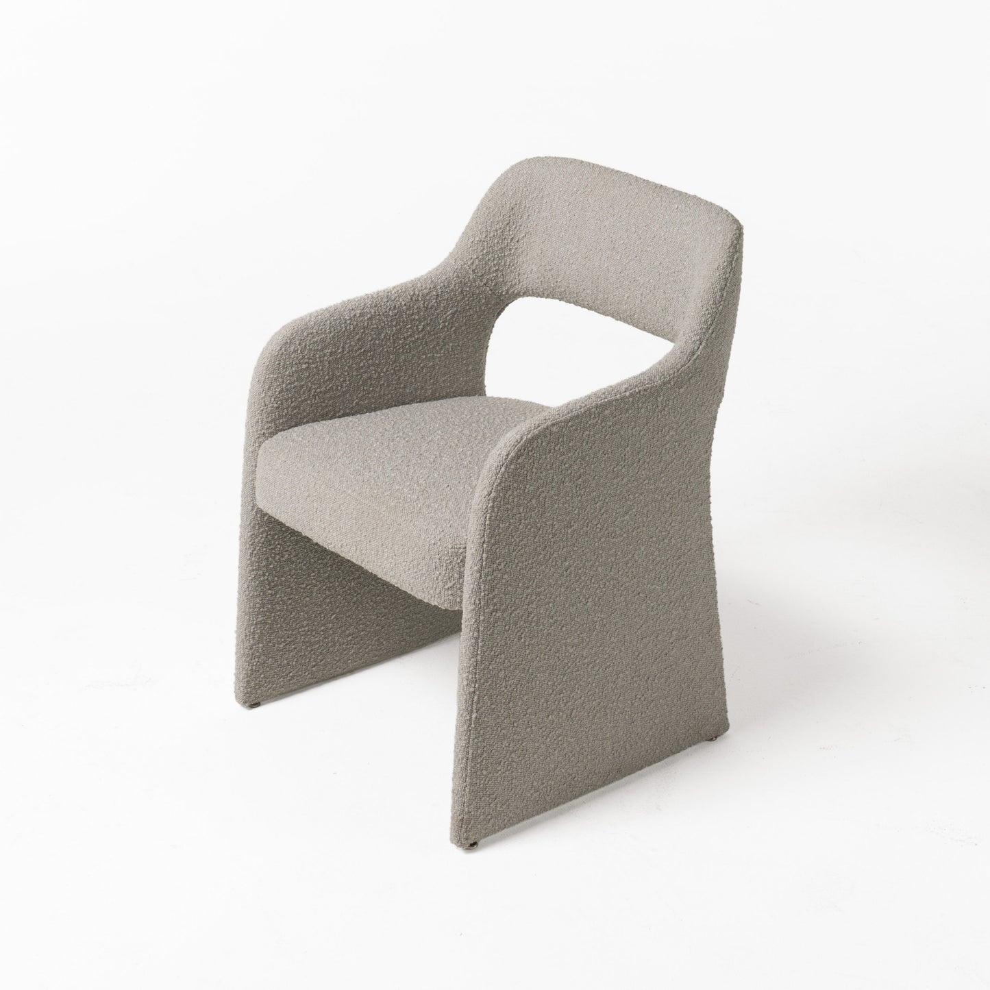 Modrest Bishop Modern Grey Fabric Dining Chair