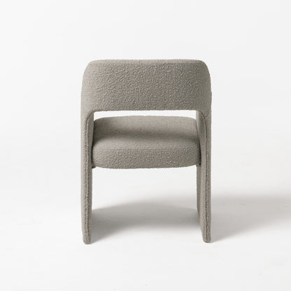 Modrest Bishop Modern Grey Fabric Dining Chair