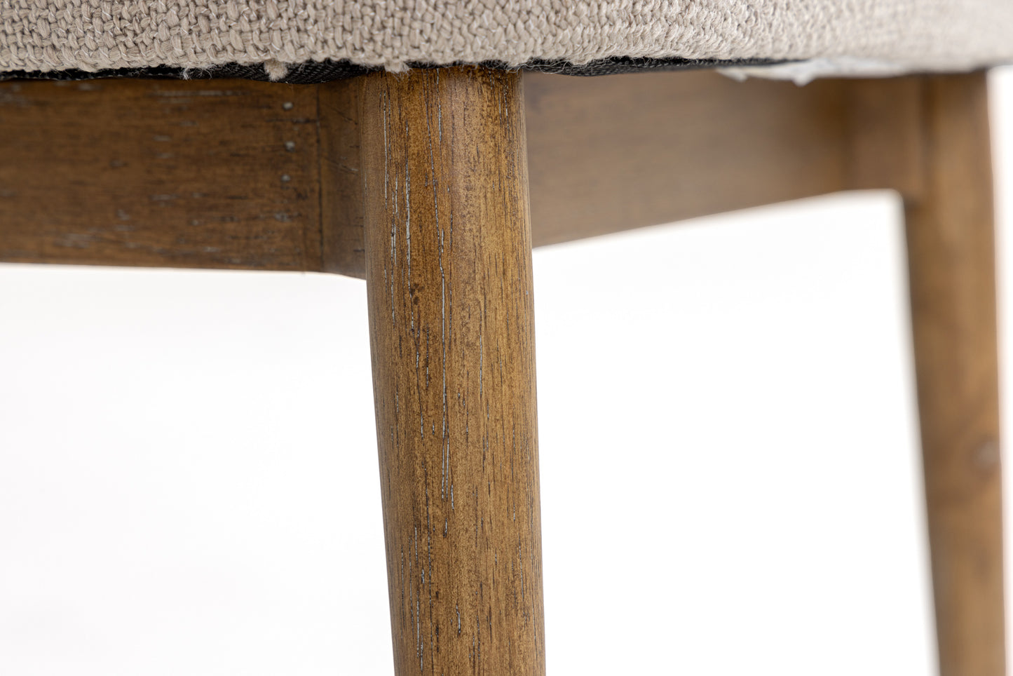 Modrest Blum Modern Beige Linen Dining Chair