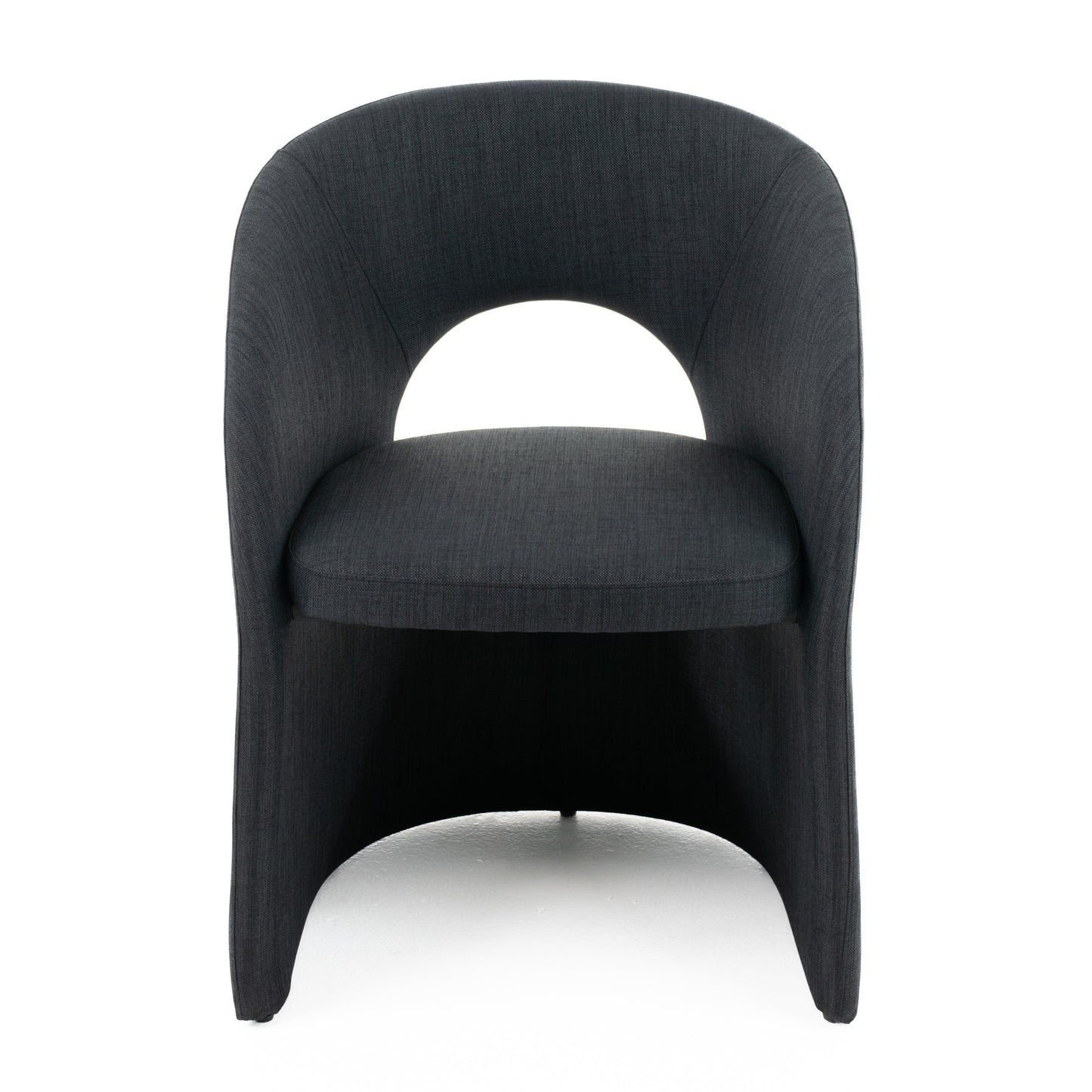 Modrest Brea Charcoal Fabric Dining Chair