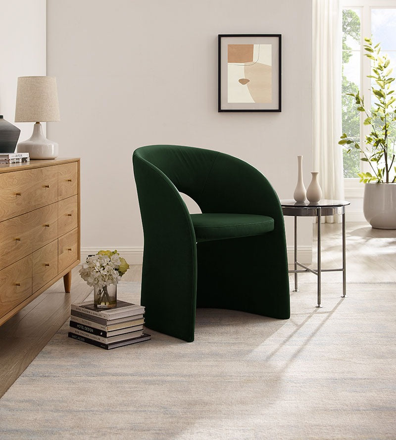 Modrest Brea Modern Dining Green Chair