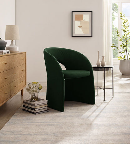 Modrest Brea Modern Dining Green Chair