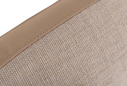 Modrest Brittany Queen Modern Grey Fabric Bed