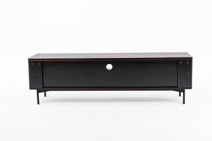 Modrest Calhoun Modern Smoked Ash TV Stand