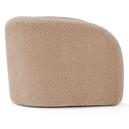 Divani Casa Calico Contemporary Tan Fabric 4-Seat Sofa