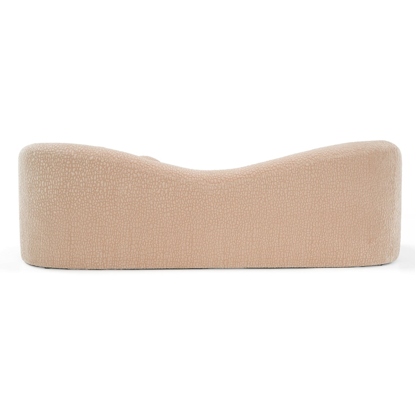 Divani Casa Calico Contemporary Tan Fabric 3-Seat Sofa