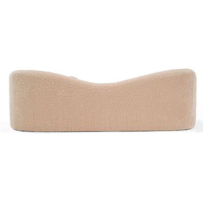 Divani Casa Calico Contemporary Tan Fabric 4-Seat Sofa