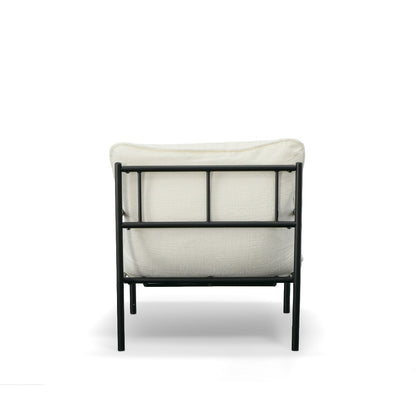 Modrest Calumet Modern White Accent Chair