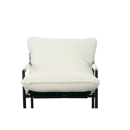 Modrest Calumet Modern White Accent Chair