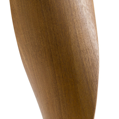 Modrest Calvary Mid-Century Modern Ceramic Walnut Bar Table