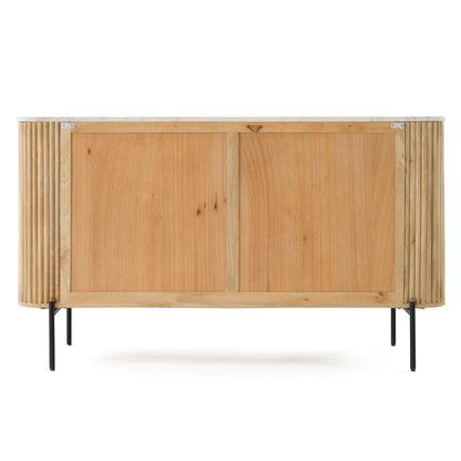 Modrest Cambridge White Marble and Mango Dresser