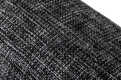 Modrest Candea Mid-Century Walnut and Grey Accent Chair