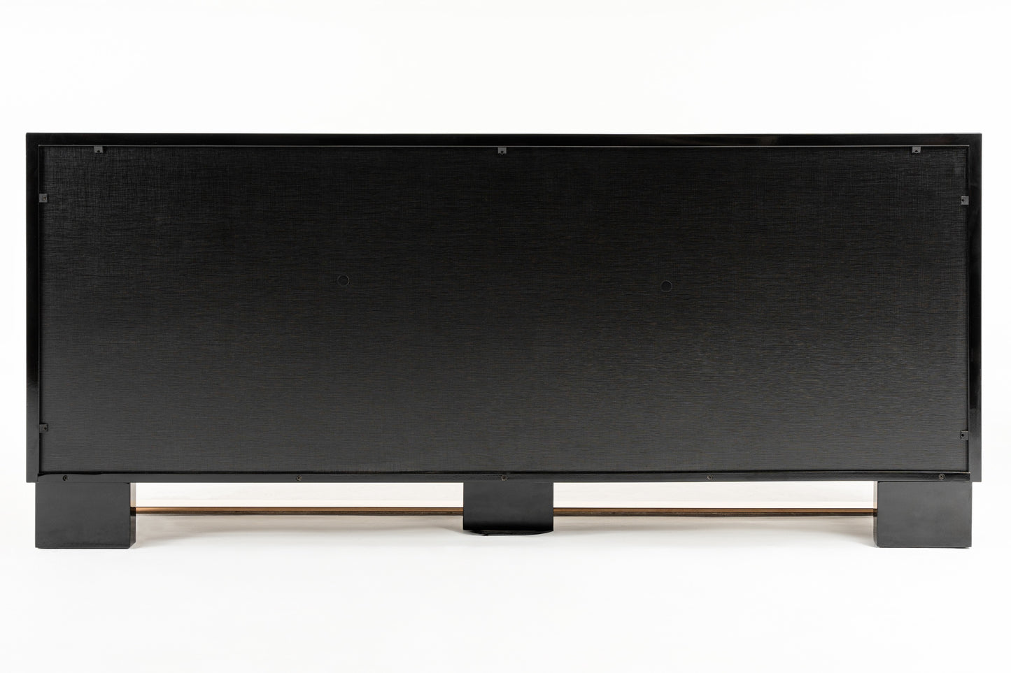 Nova Domus Cartier Modern Black and Rosegold Buffet