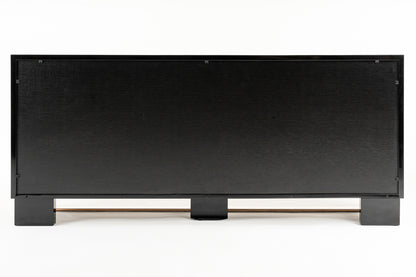 Nova Domus Cartier Modern Black and Rosegold Buffet