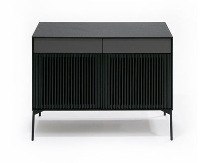 Modrest Casper Modern Mid Century Black Oak Buffet