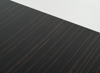 Modrest Chadwick Modern Ebony and Rosegold Dining Table