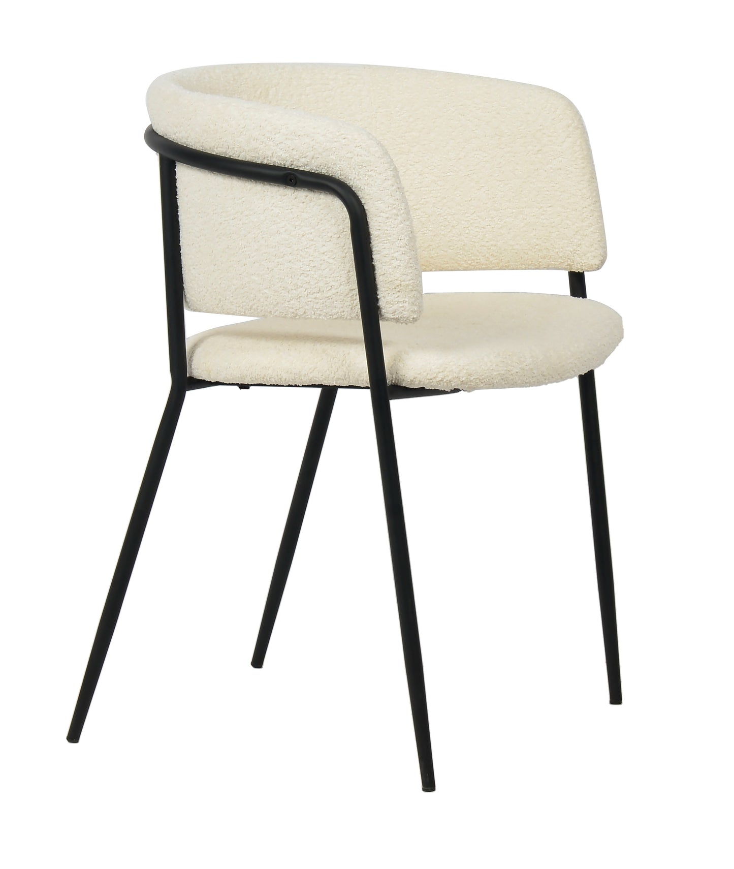 Modrest Chilton Modern Off White Dining Chair Set of 2