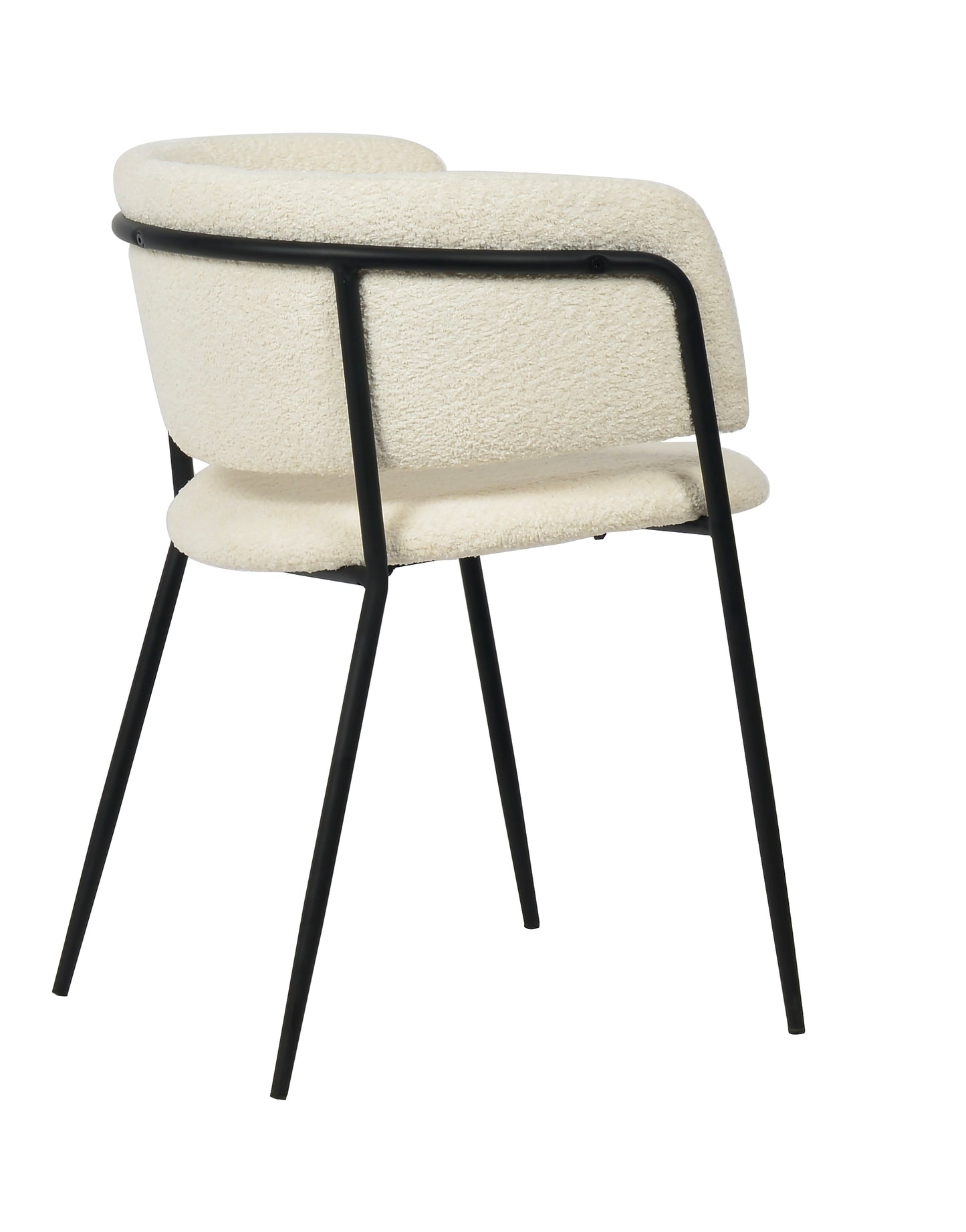 Modrest Chilton Modern Off White Dining Chair Set of 2