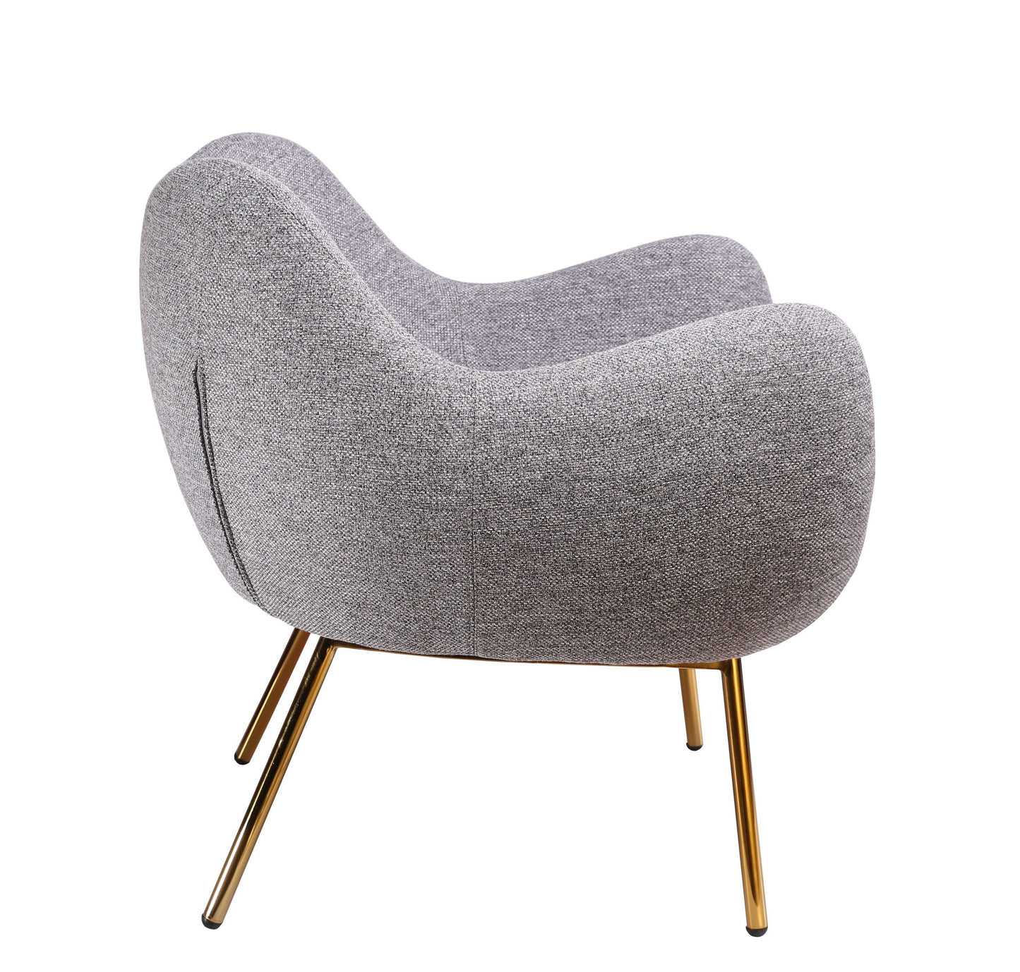 Modrest Cicero Modern Grey Accent Chair