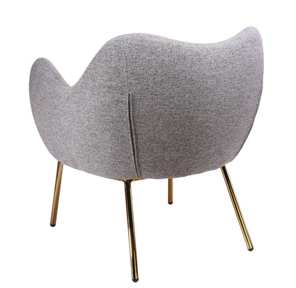 Modrest Cicero Modern Grey Accent Chair