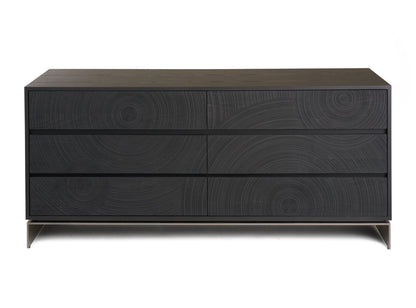 Lamod Cirque Modern Black Ash Dresser