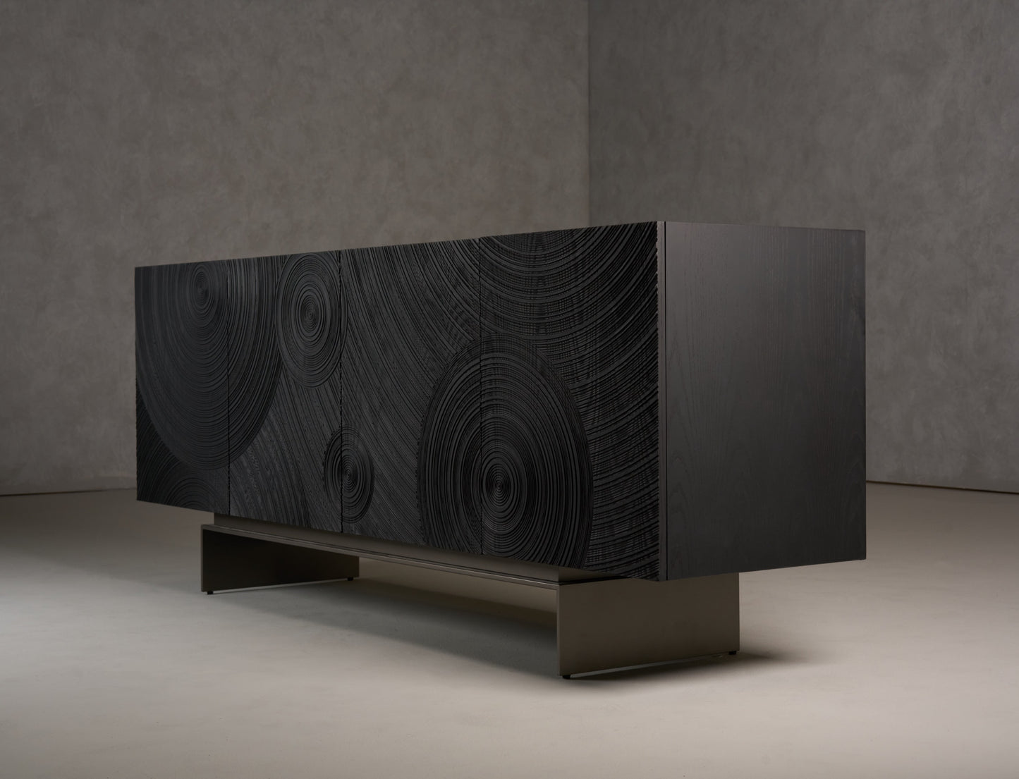 Lamod Cirque Modern Black Ash Buffet