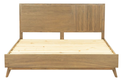 Modrest Claire Contemporary Walnut Bed