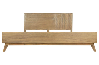 Modrest Claire Contemporary Walnut Bed