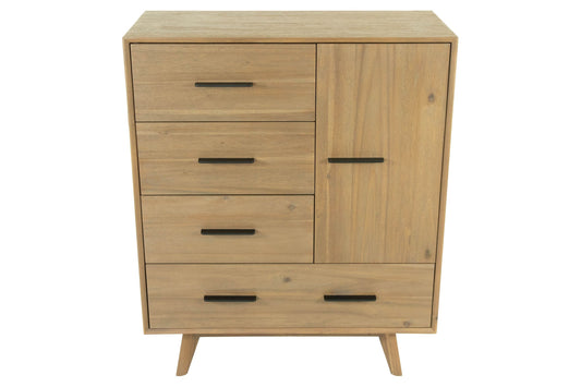 Modrest Claire Contemporary Walnut Chest