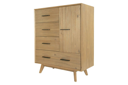 Modrest Claire Contemporary Walnut Chest