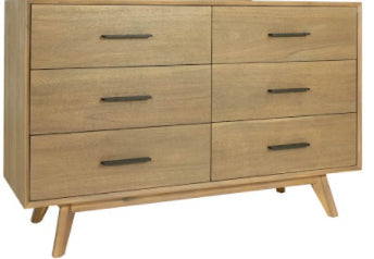 Modrest Claire Contemporary Walnut Dresser