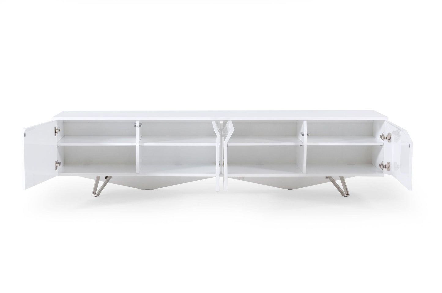 Modrest Columbia Modern White TV Stand