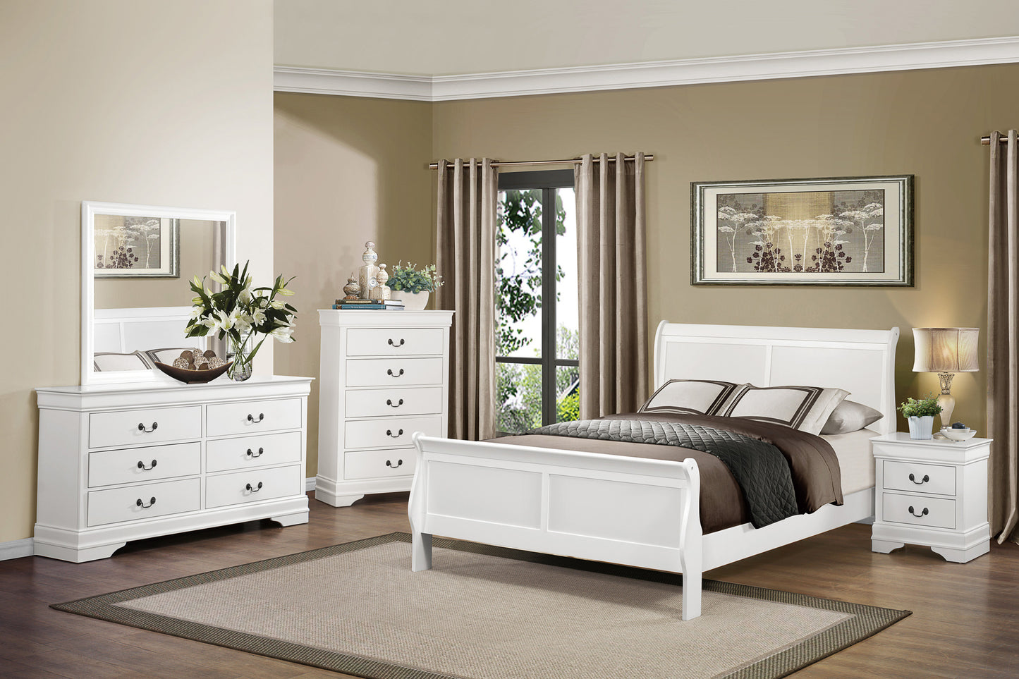 Homelegance Chest Mayville White Timeless Elegance 2147W-9