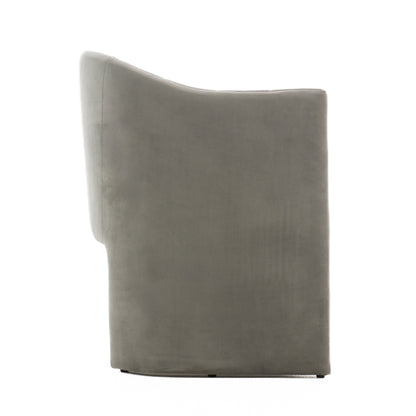 Modrest Danube Modern Grey Fabric Dining Chair