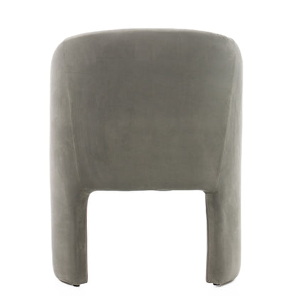 Modrest Danube Modern Grey Fabric Dining Chair