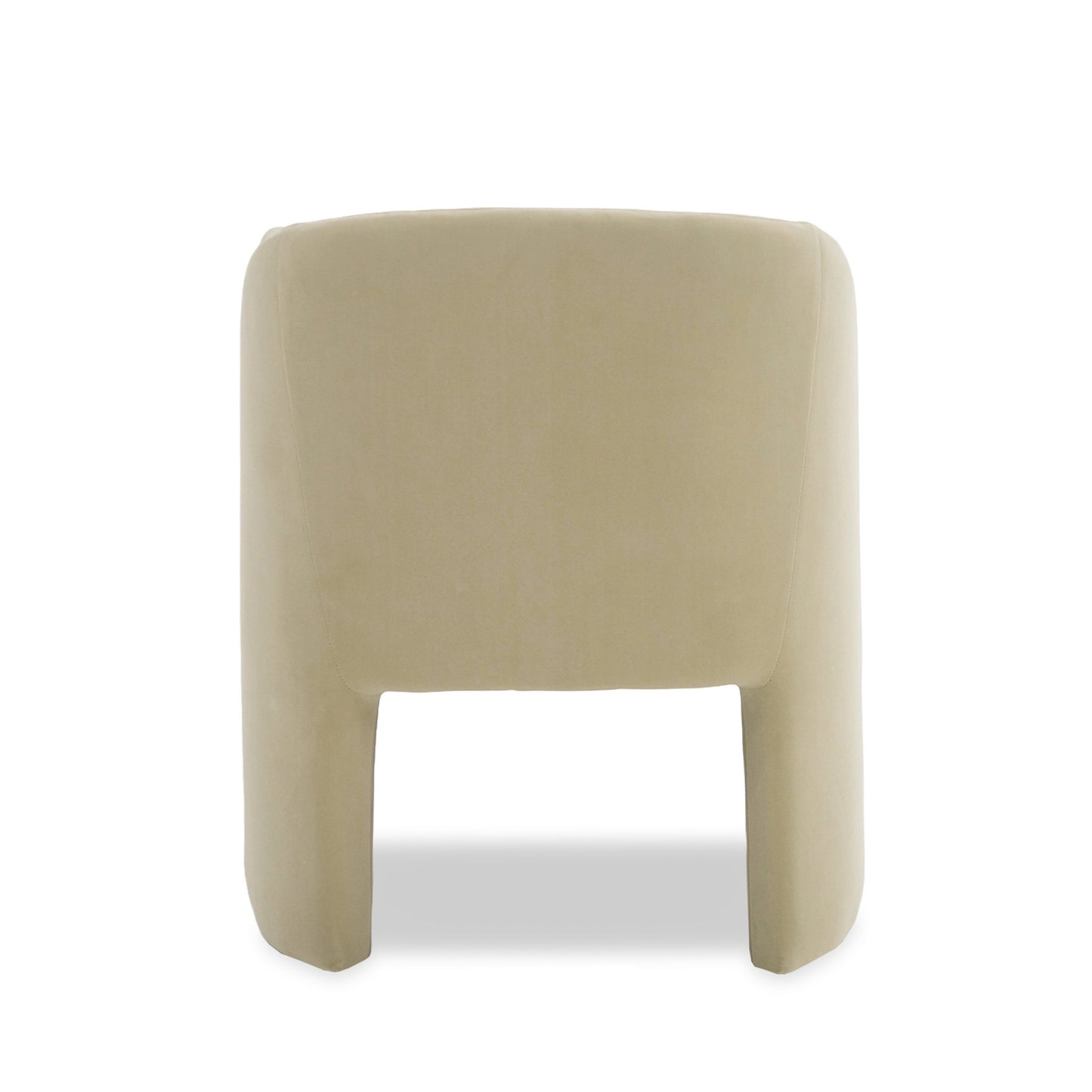 Modrest Danube Modern Beige Fabric Dining Chair