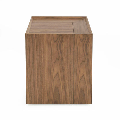 Modrest Delight Modern Walnut End Table