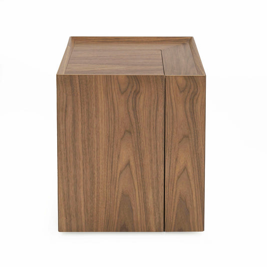 Modrest Delight Modern Walnut End Table