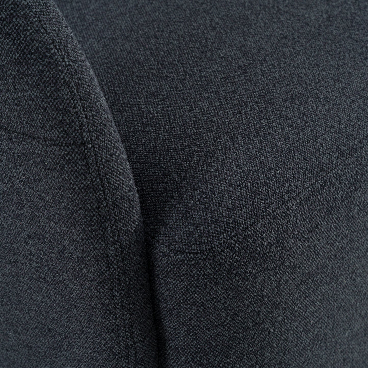 Modrest Dowsett Modern Charcoal Fabric Swivel Accent Chair