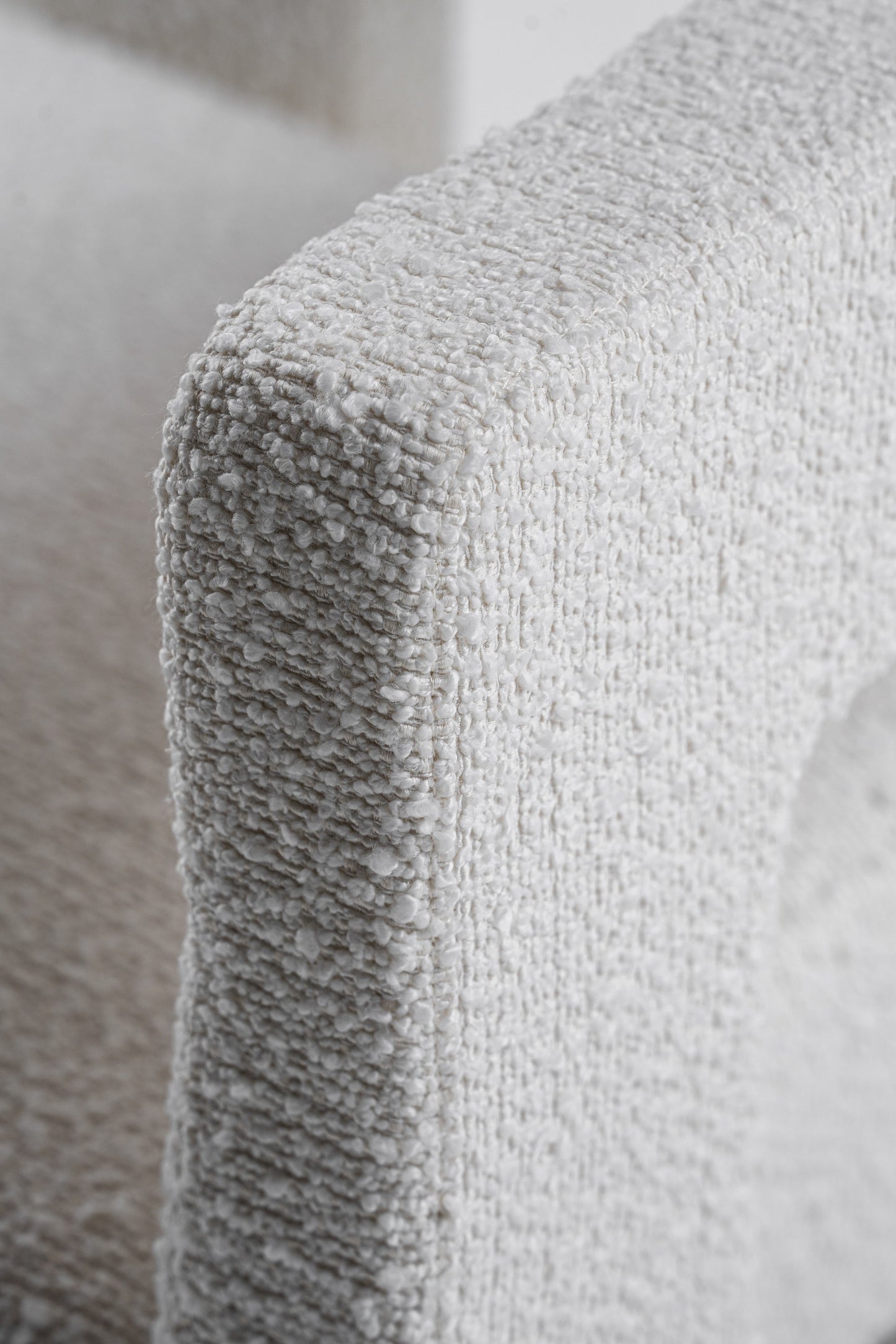 Modrest Drea Modern White Fabric Dining Chair