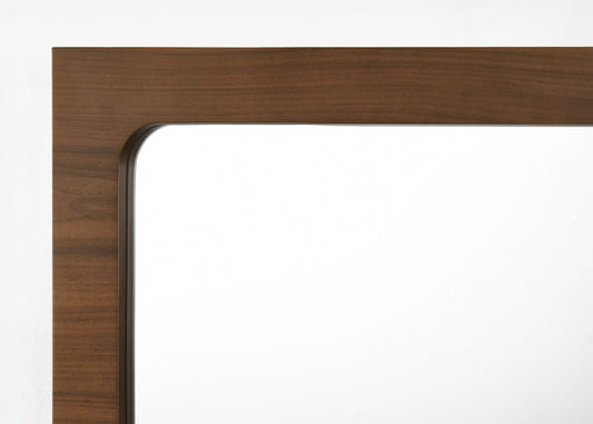 Modrest Dustin Modern Walnut Mirror