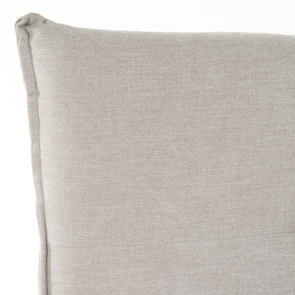 Modrest Dysart Modern Grey Fabric Bed
